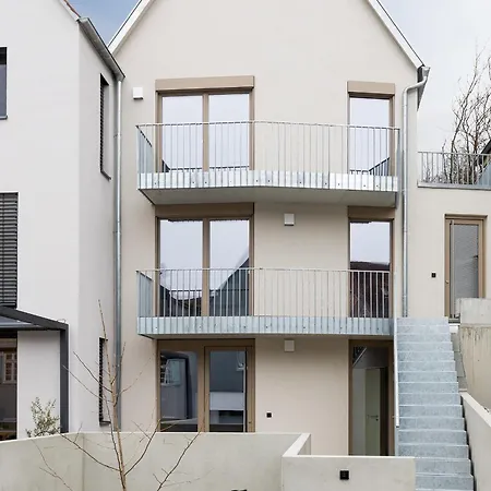 Design-apartment 2025 Mit Balkon Und View 250m Zum Marktplatz Kfw55 Appartamento Schwäbisch Hall