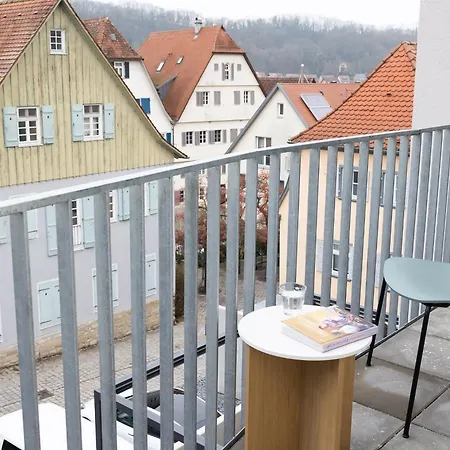 Apartment Design-Apartment 2025 Mit Balkon Und City View 250M Zum Marktplatz Kfw55 *