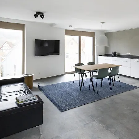 Apartment Design-Apartment 2025 Mit Balkon Und City View 250M Zum Marktplatz Kfw55 Schwaebisch Hall